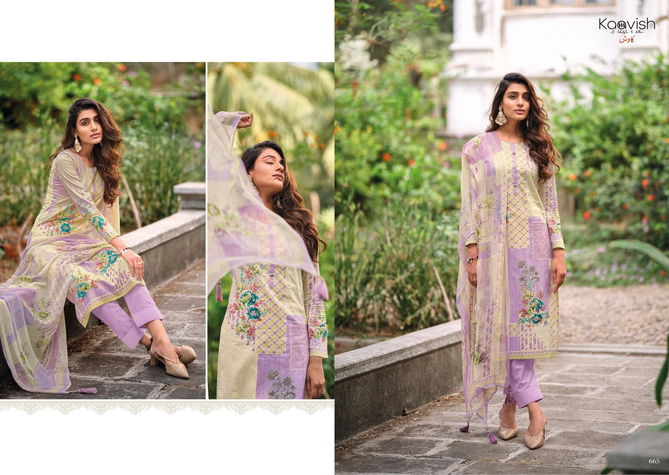 Naimat By Kaavish Printed Dress Material Catalog